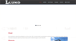 Desktop Screenshot of luko-hranice.com